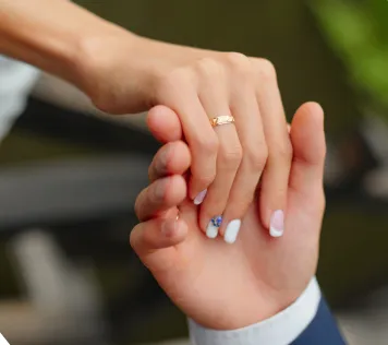 couples holding hands